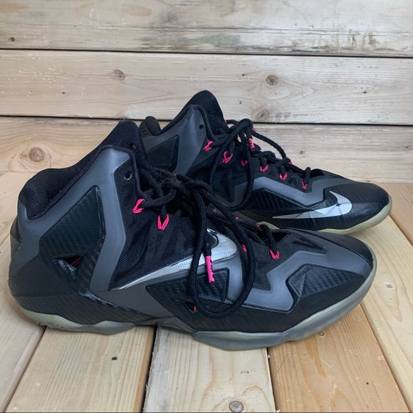 Nike Lebron 11 XI Sneakers Size 11 "Miami Nights" 616175-003 2013 - Picture 7 of 10